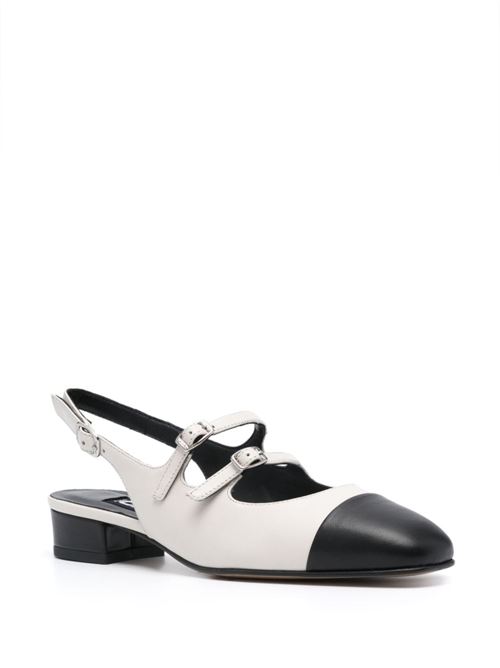 Scarpa donna mary janes slingback CAREL PARIS | ABRICOT 332217BEIGE/NOIR